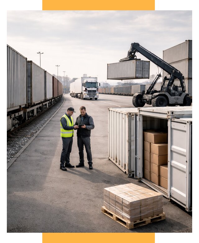 Международные мультимодальные перевозки от 45621 р. | СетСервис-Прр