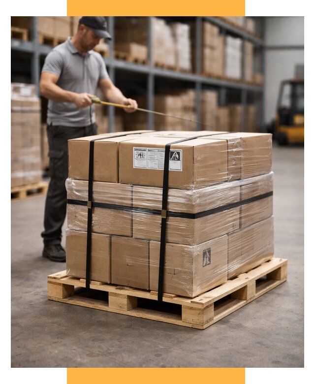 Упаковка и паллетирование грузов от 3548 р. | СетСервис-Прр