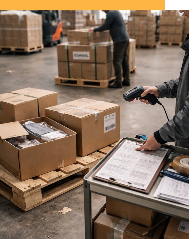 Сборные грузы из Китая: доставка, склад и таможня от 18248