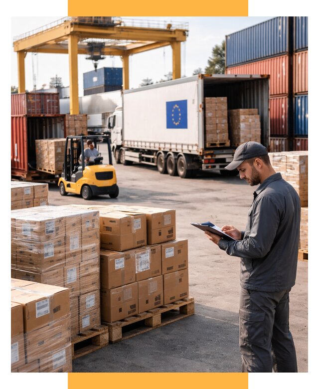 Доставка грузов из Европы от 12166 р., логистика СетСервис-Прр