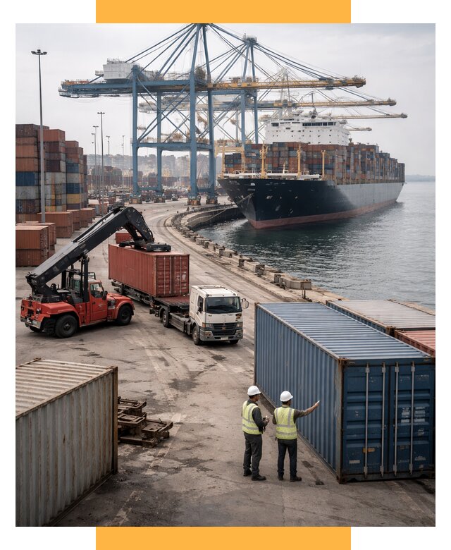 Морские перевозки из Европы от 60828 р. за контейнер | СетСервис-Прр