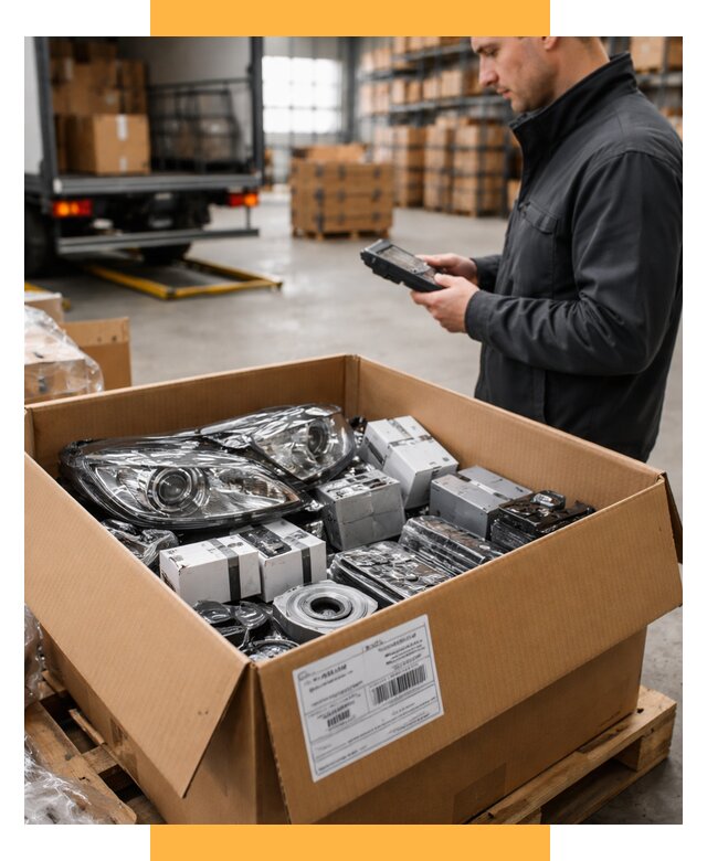 Доставка автозапчастей из Европы под ключ от 12673 р. | СетСервис-Прр