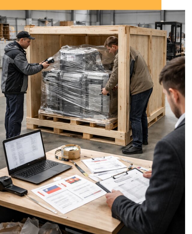 Доставка промышленного оборудования из США от 65897 руб