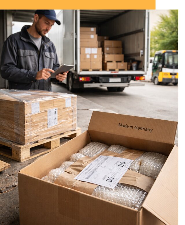 Доставка грузов из Германии от 45621 руб с таможенным оформлением