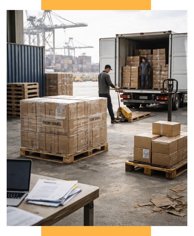 Доставка грузов из Израиля от 15207 р., логистика от СетСервис-Прр