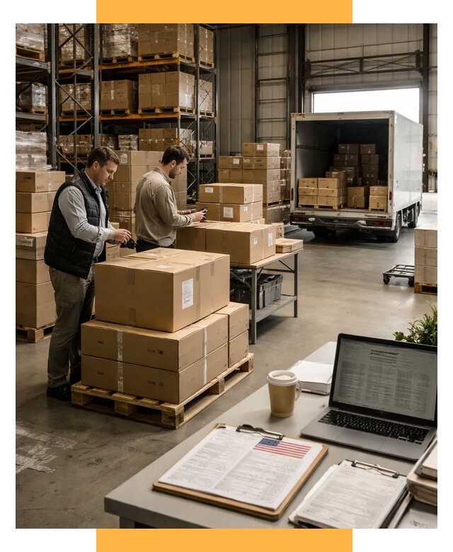 Доставка грузов в США от 6590 р., логистика и экспорт СетСервис-Прр