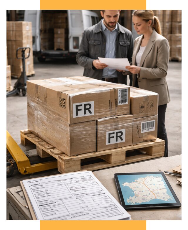 Доставка грузов в Францию от 25345 р., логистика СетСервис-Прр