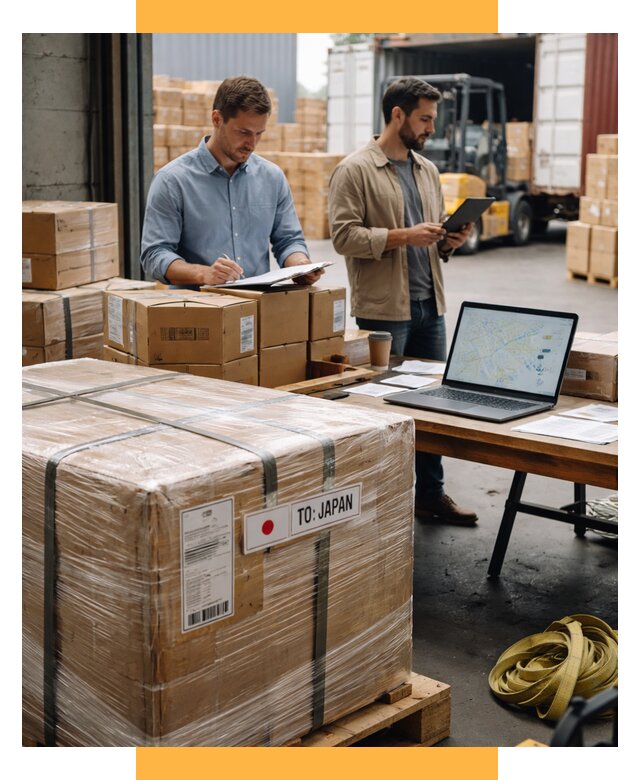 Доставка грузов в Японию от 25345 р., логистика СетСервис-Прр