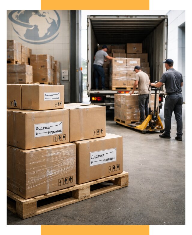 Доставка грузов в Израиль и экспорт от 45621 р. СетСервис-Прр