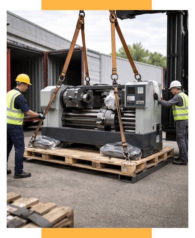 Перевозка станков и таможня от 60828 р. | СетСервис-Прр логистика