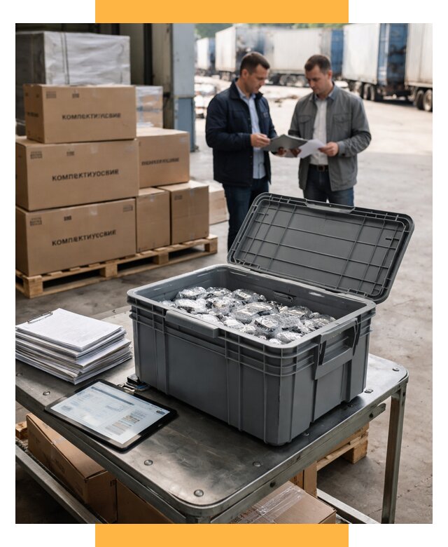 Перевозка комплектующих из Китая от 6590 р. | СетСервис-Прр