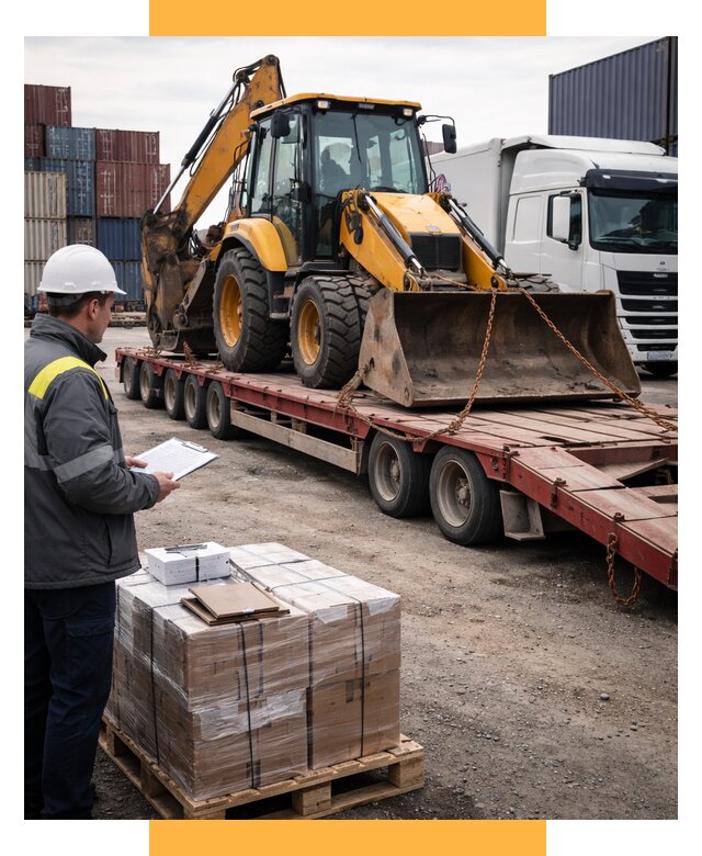 Международная перевозка спецтехники от 45621 р., СетСервис-Прр