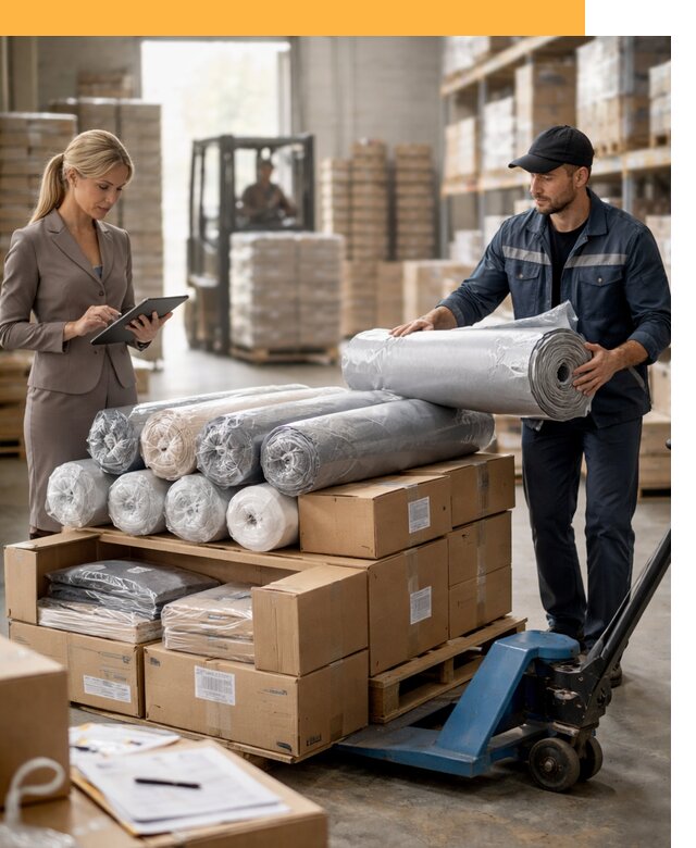 Перевозка текстиля по миру от 15207 руб. с таможней и страхованием