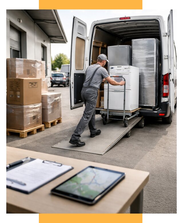 Перевозка бытовой техники от 6590 р. - логистика СетСервис-Прр