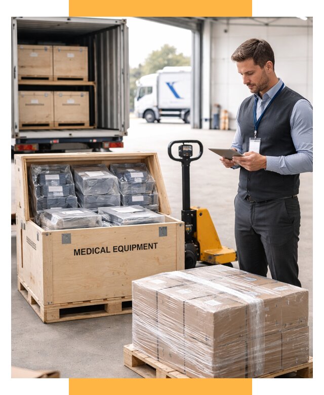 Перевозка медицинского оборудования от 15207 р. в СетСервис-Прр