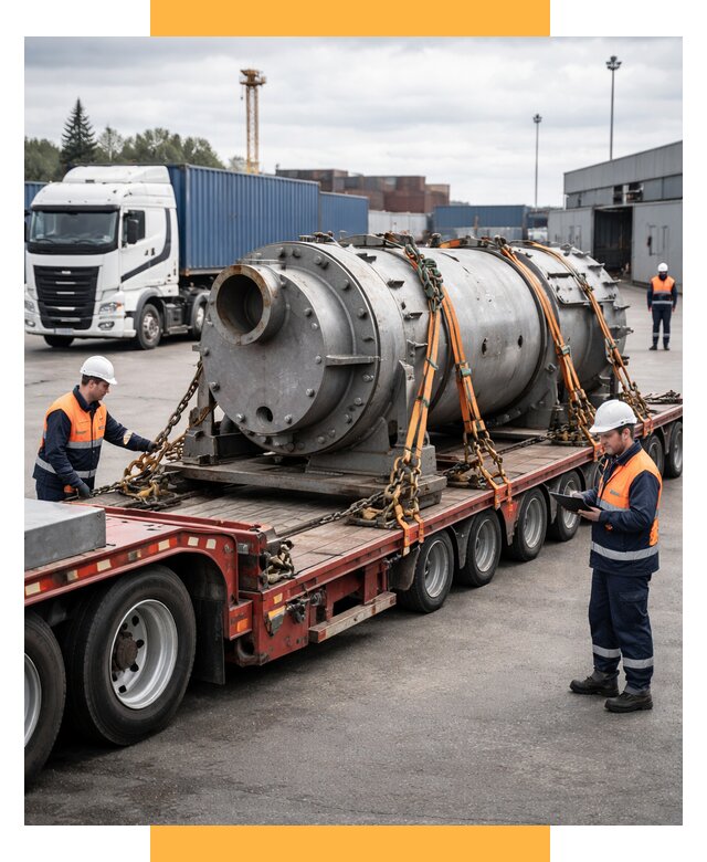 Перевозка тяжеловесных грузов под ключ от 152070 р. | СетСервис-Прр