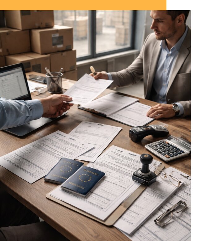 Таможенное оформление грузов из Европы от 8617 руб