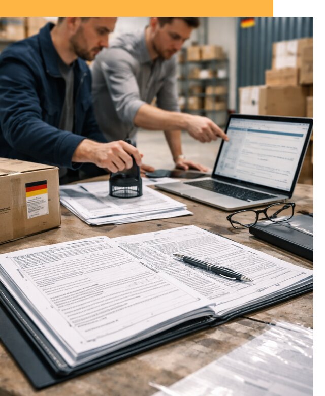 Таможенное оформление грузов из Германии от 9124 руб.