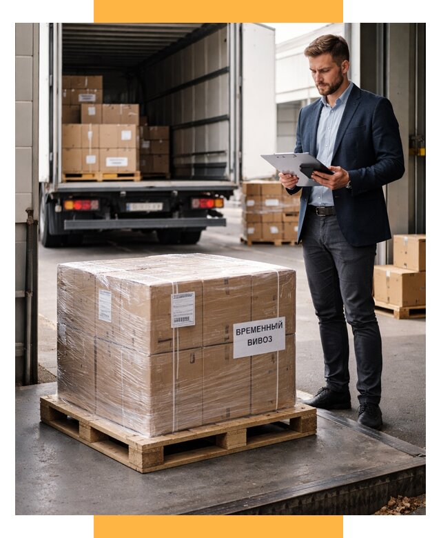 Временный вывоз товаров под ключ от 8110 р. | СетСервис-Прр