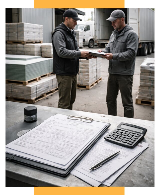Таможенное оформление стройматериалов от 8617 р. | СетСервис-Прр