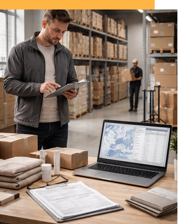 Закупка товаров в Европе под ключ: доставка, таможня от 7604 руб