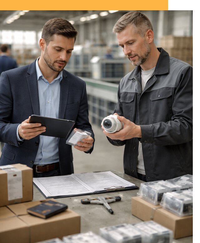 Инспекция фабрики за рубежом, приемка и контроль качества от 15207